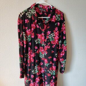 Carole Little Silk Floral Dress
